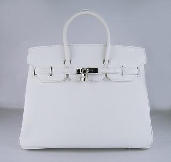 HBK35OWS021 Hermes 35CM White (argento)